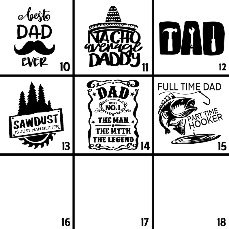 Free Free 254 Father&#039;s Day Svg Bundle SVG PNG EPS DXF File