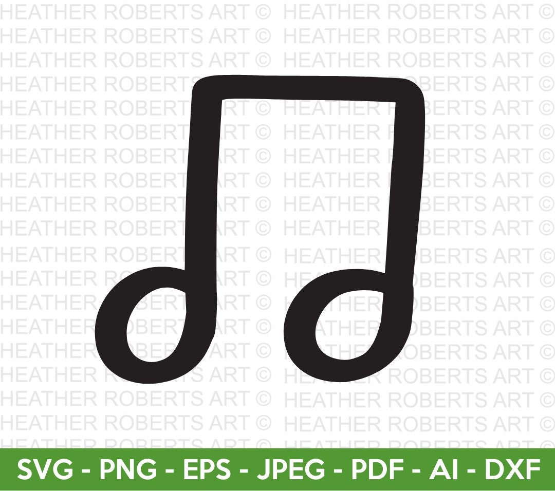 Musical Note SVG, Music Icon Svg, Beamed Music Icon, Music Notes Svg ...
