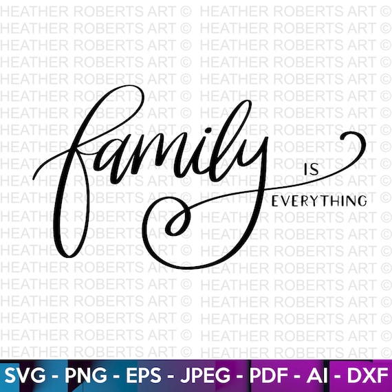 Family is Everything House Sign Svg Family Quotes Front Door - Etsy