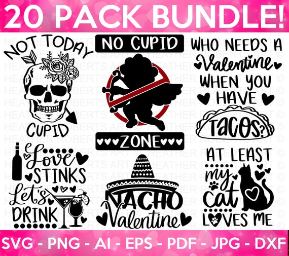 Valentine Stencil 6 Pack - Craft Dealz