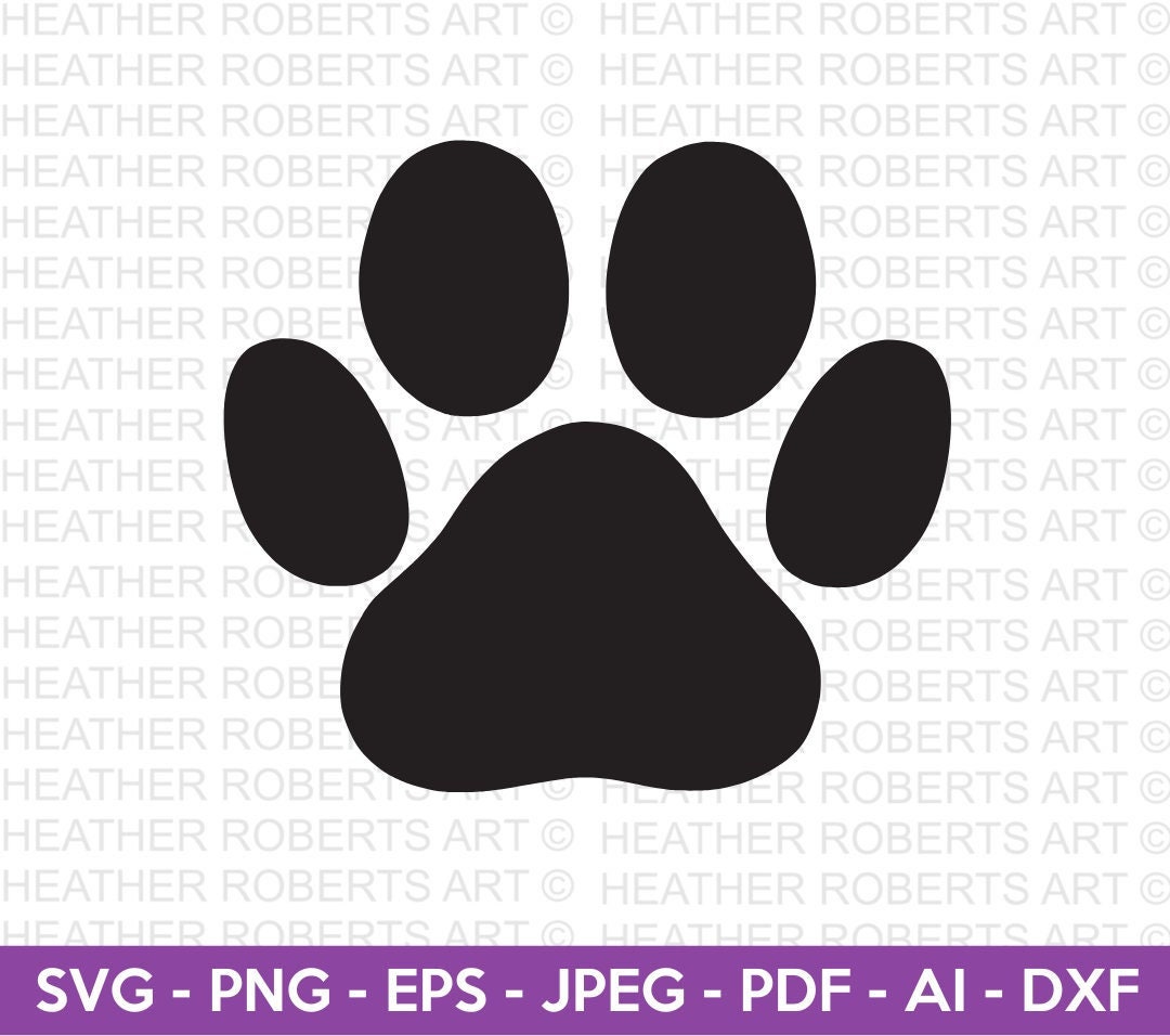 Dog Paw Svg Dog Svg Paw SVG Animal Paw Svg Animal Svg Dog Paw 