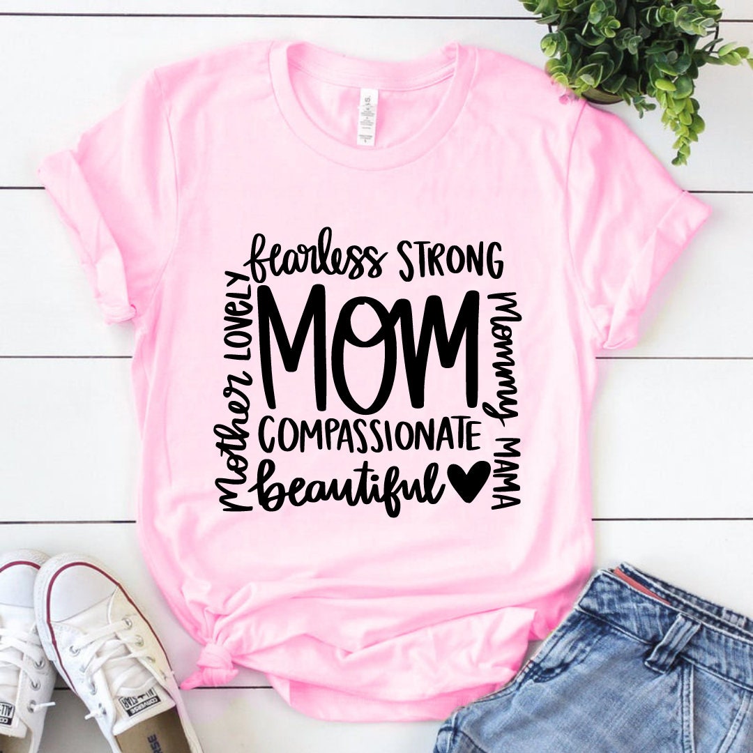 Mom Phrase Collage SVG Mom Shirt Svg Mother's Day Gift - Etsy