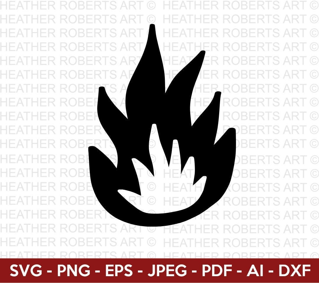 Svg Raging Fire Fire SVG, Flame SVG, Fire Flame SVG, Black Fire Svg, Flame Clipart ...