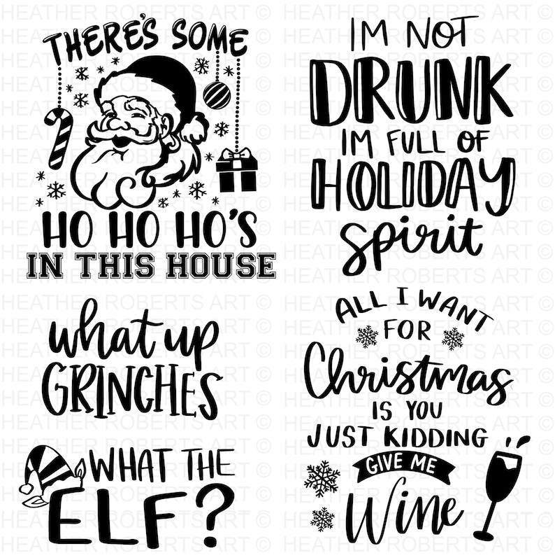 Funny Christmas SVG Bundle Naughty Svg Adult Christmas SVG  Etsy