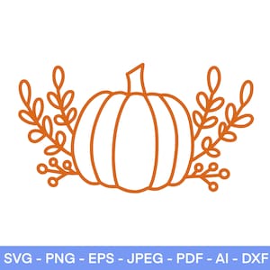 Pumpkin SVG Pumpkin Stencil Svg Fall Sign Svg Fall SVG - Etsy