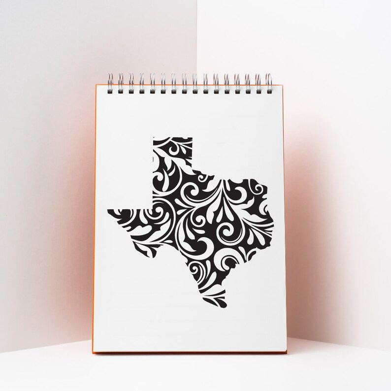 Texas Pattern Design SVG, Texas Svg, Texas Clipart, Texas Silhouette ...