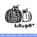 Hello Fall Pumpkin SVG, Leopard Print Pumpkin, Pumpkin Stencil Svg, Fall Sign svg, Fall SVG, Autumn Svg, Cut File Cricut, Silhouette, PNG 