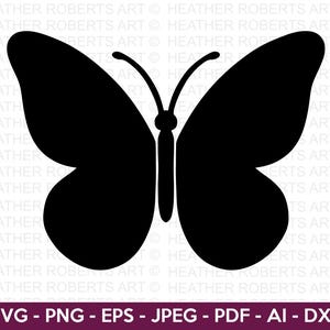 Svg papillon, papillon silhouette svg, clipart papillon, papillon monarque svg, svg papillon mariage, svg printemps, Silhouette Cricut png