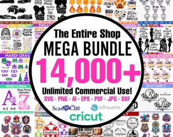 14.000+ Mega SVG-bundel, Tumble Wraps-bundel, grappige Svg-bundel, alles-in-één Svg-bundel, sarcasme Png-bundel trendy Svg voor shirts