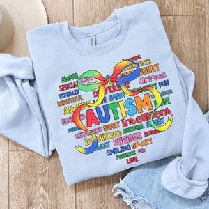 Pacote de PNG de Conscientização sobre Autismo: Designs de Camisetas, Citações (Download Digital) imagem 6