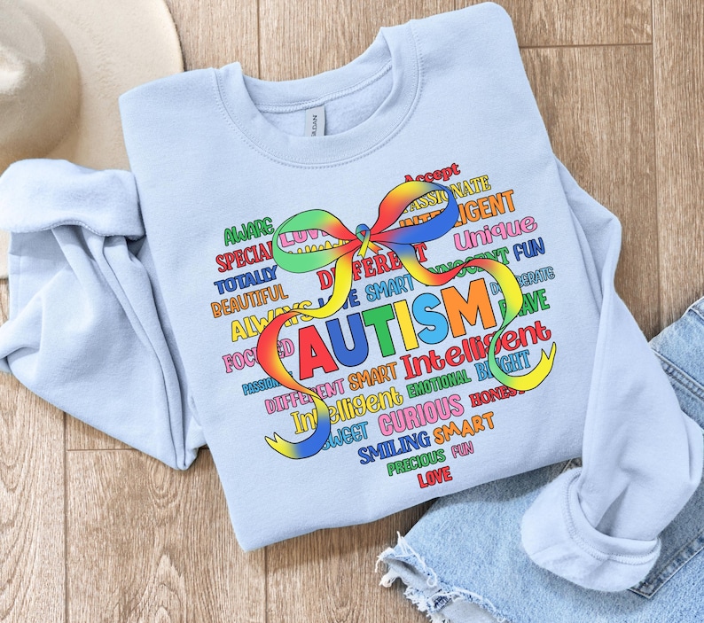 Pacote de PNG de Conscientização sobre Autismo: Designs de Camisetas, Citações (Download Digital) imagem 6