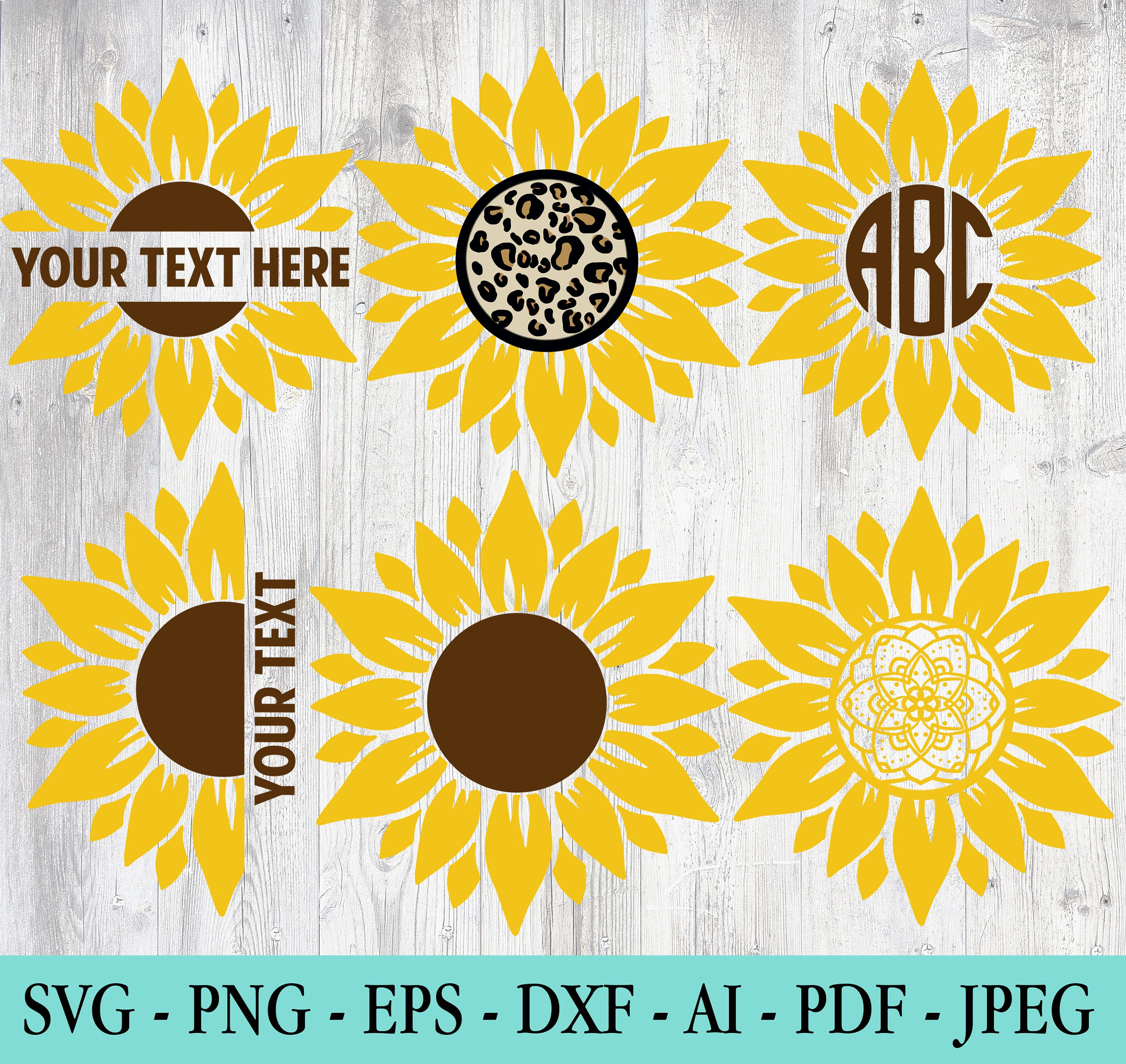 Free Free 208 Sunflower Svg Etsy SVG PNG EPS DXF File