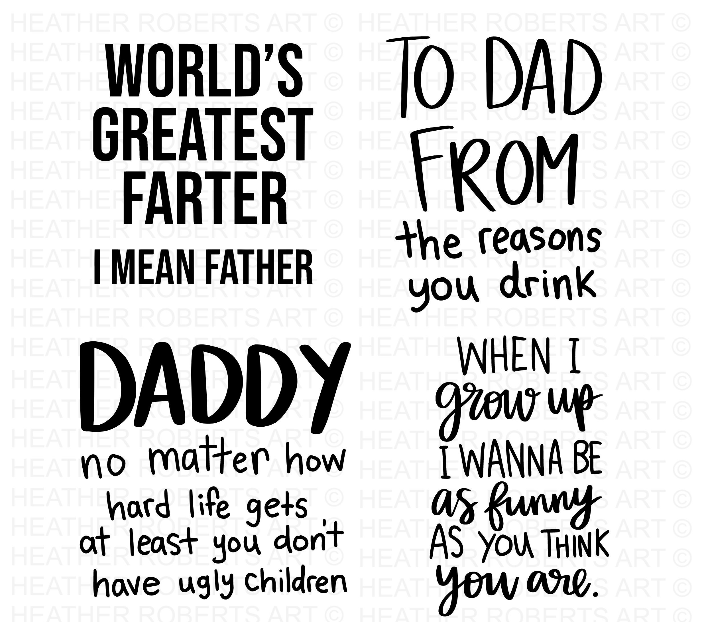 Funny Father's Day SVG Bundle, Dad Jokes SVG, Funny Dad Shirt Svg ...