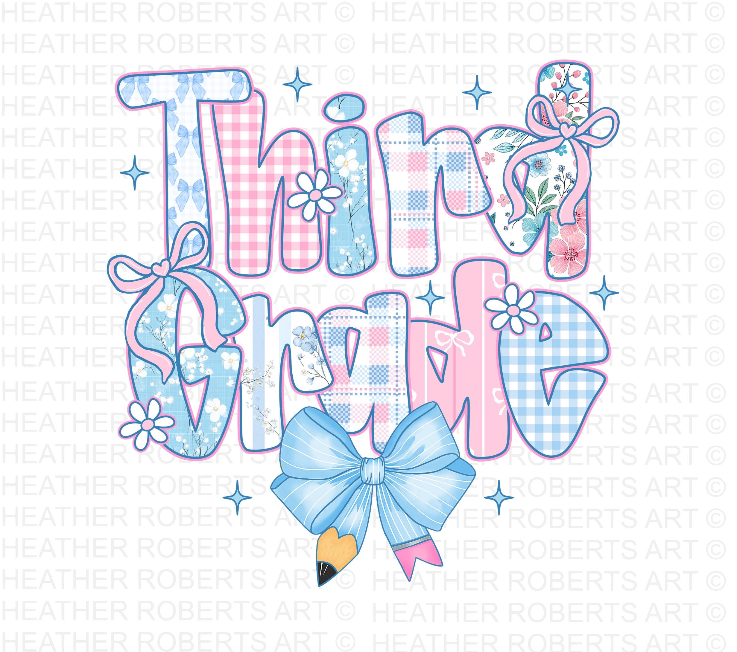 Third Grade PNG, Preppy Back to School Floral PNG, First Day Of School png, Preppy School png, School png, Kids Shirt, Sublimation