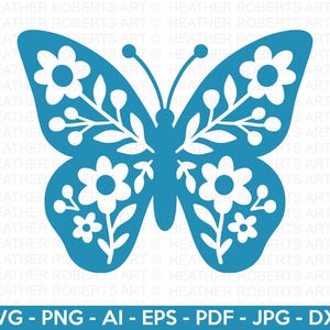 Papillon SVG, SVG Silhouette papillon, clipart papillon, papillon monarque SVG, svg papillon mariage, svg printemps, Silhouette Cricut png
