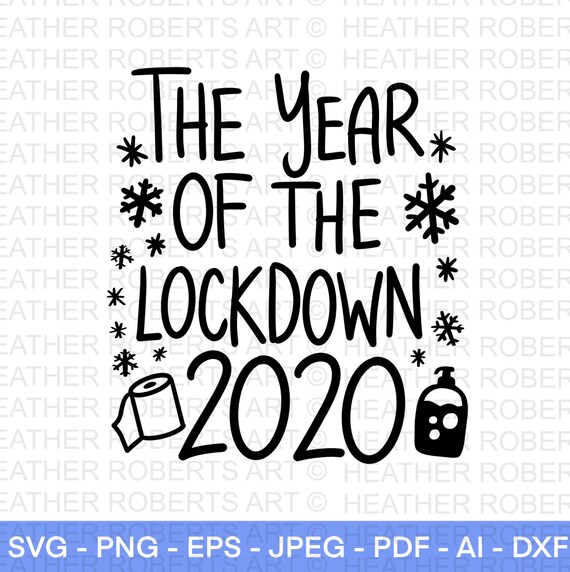 Download Christmas Quarantine 2020 Svg Social Distancing Svg Winter Etsy