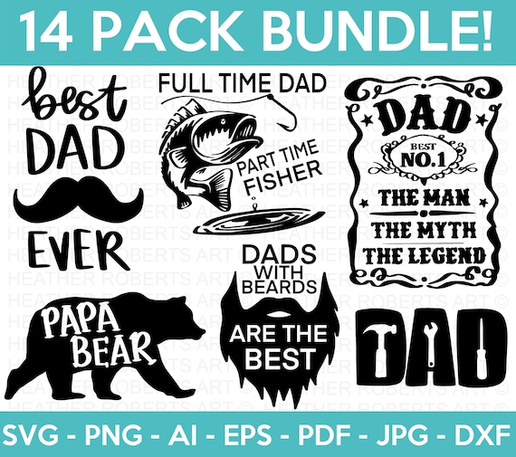 Download Father S Day Svg Bundle Dad Svg Daddy Best Dad Etsy