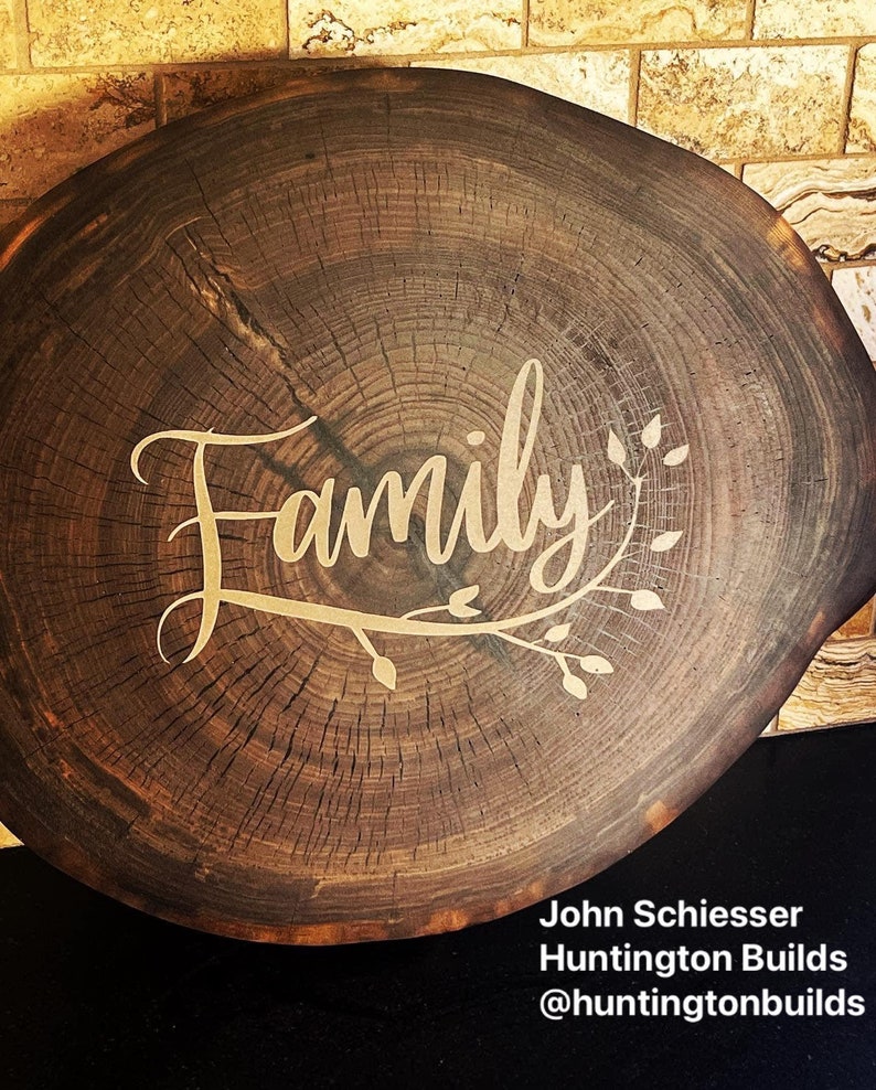 Family Cursive SVG Family Wall Decor SVG Family SVG Family Etsy