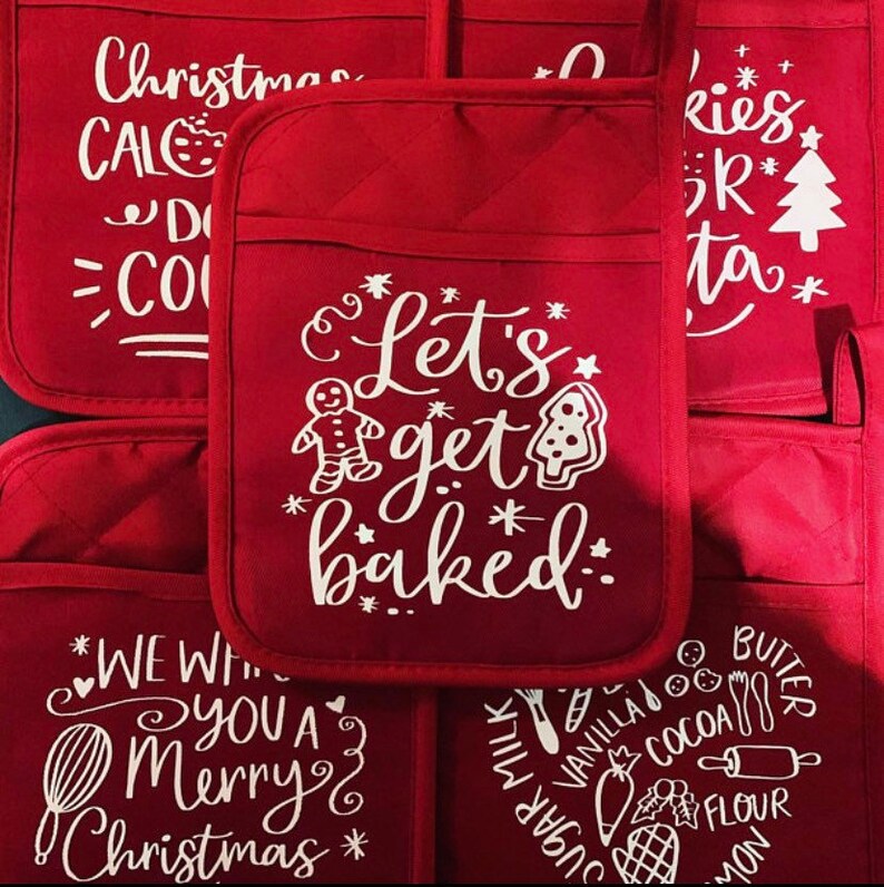 Download Christmas Pot Holder SVG Bundle Potholder svg Oven Mitt ...