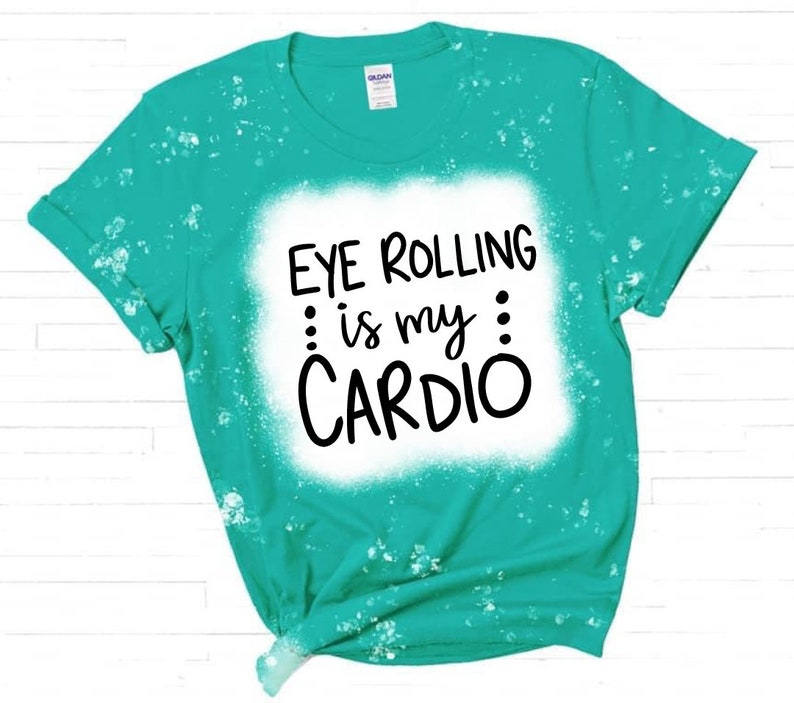 Eye Rolling is My Cardio SVG Sarcastic Svgsarcasm Svg Etsy