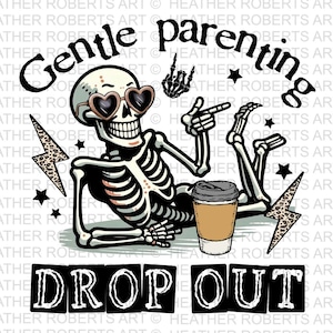Descargas de diseños de sublimación "Abandono de la crianza gentil" (PNG), "Mamá niña" (PNG), "Mamá niño" (PNG), "Iluminación" (PNG), "Mamá retro" (PNG), "Grunge" (PNG)