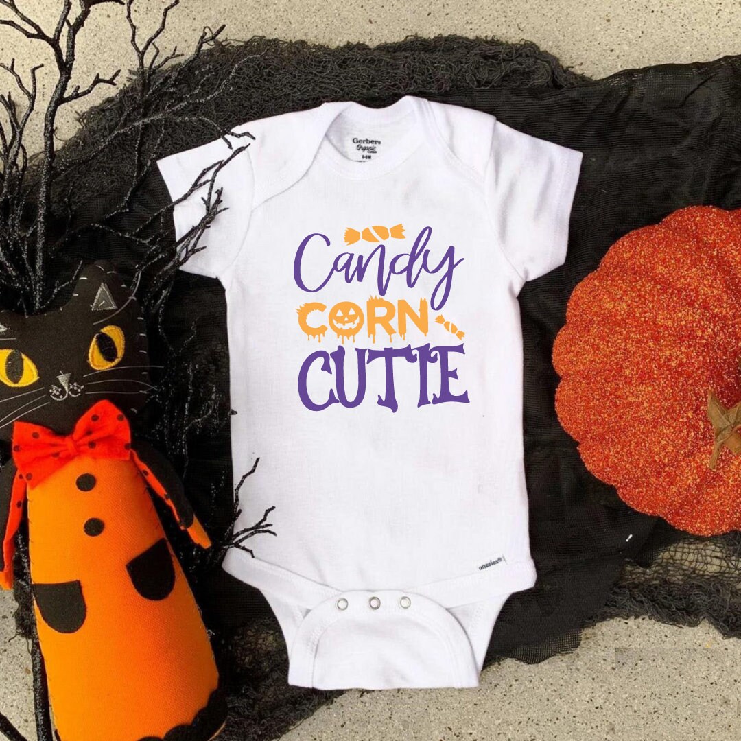 Candy Corn Cutie SVG: Halloween Shirt Design (digital Files) - Etsy