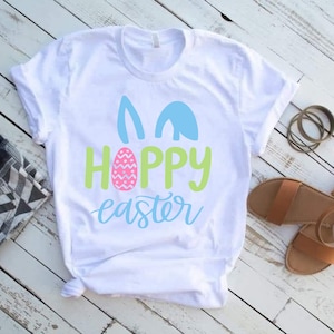 Ostern SVG Bundle, Frohe Ostern SVG, Osterhase SVG, Ostern Jagdstaffel SVG, Ostern Shirts, Ostern für Kinder, Schnittdatei Cricut, Silhouette Bild 4