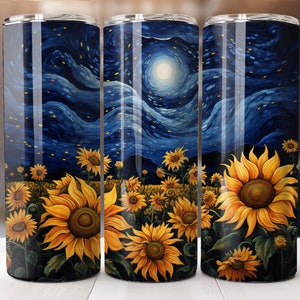 Papier d'emballage tournesol 20 oz, papier d'emballage tournesol, tournesol, papier d'emballage aux couleurs vives, modèle droit, fuselé, sublimation graphique