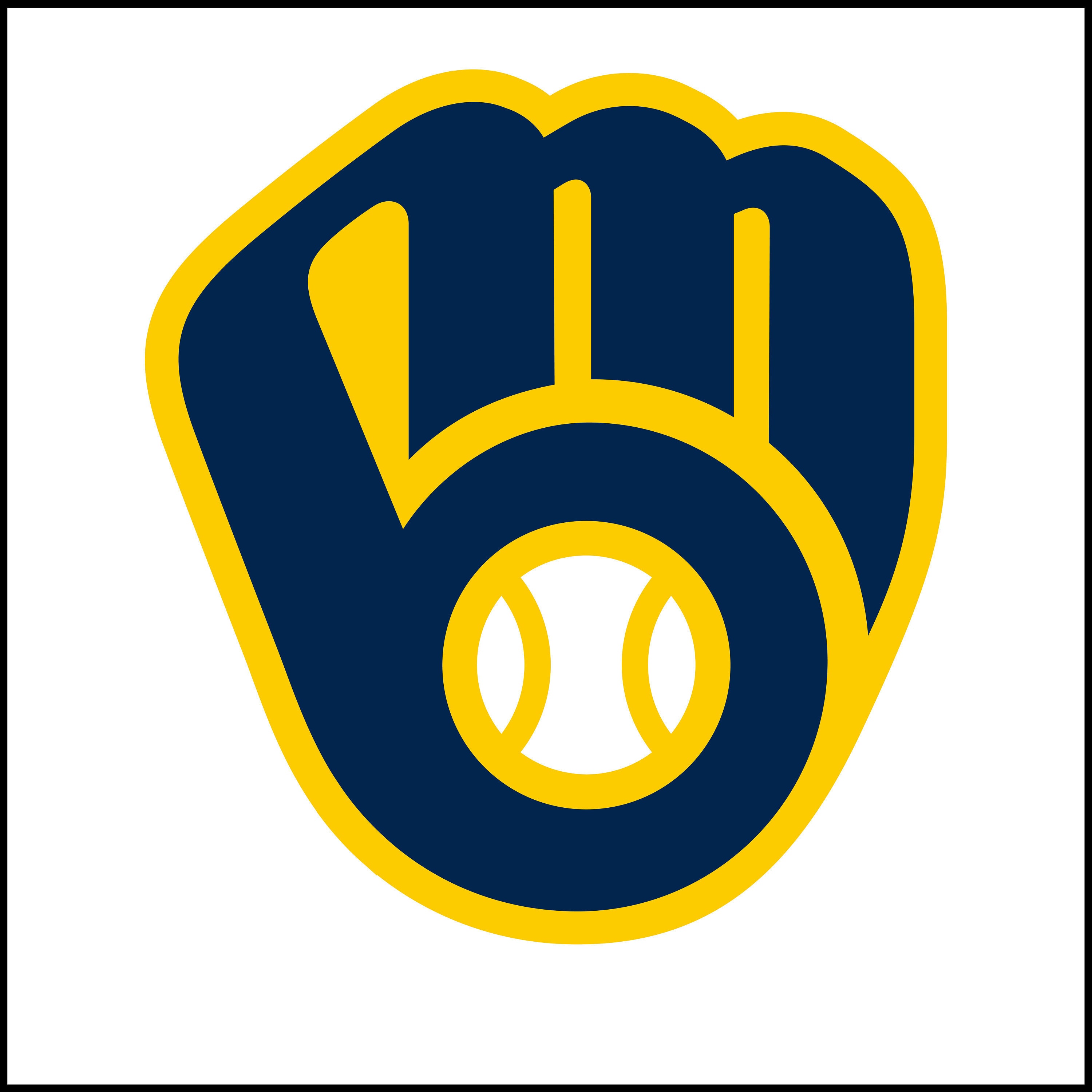 Milwaukee Brewers Stitch City Connect custom Personalized Baseball