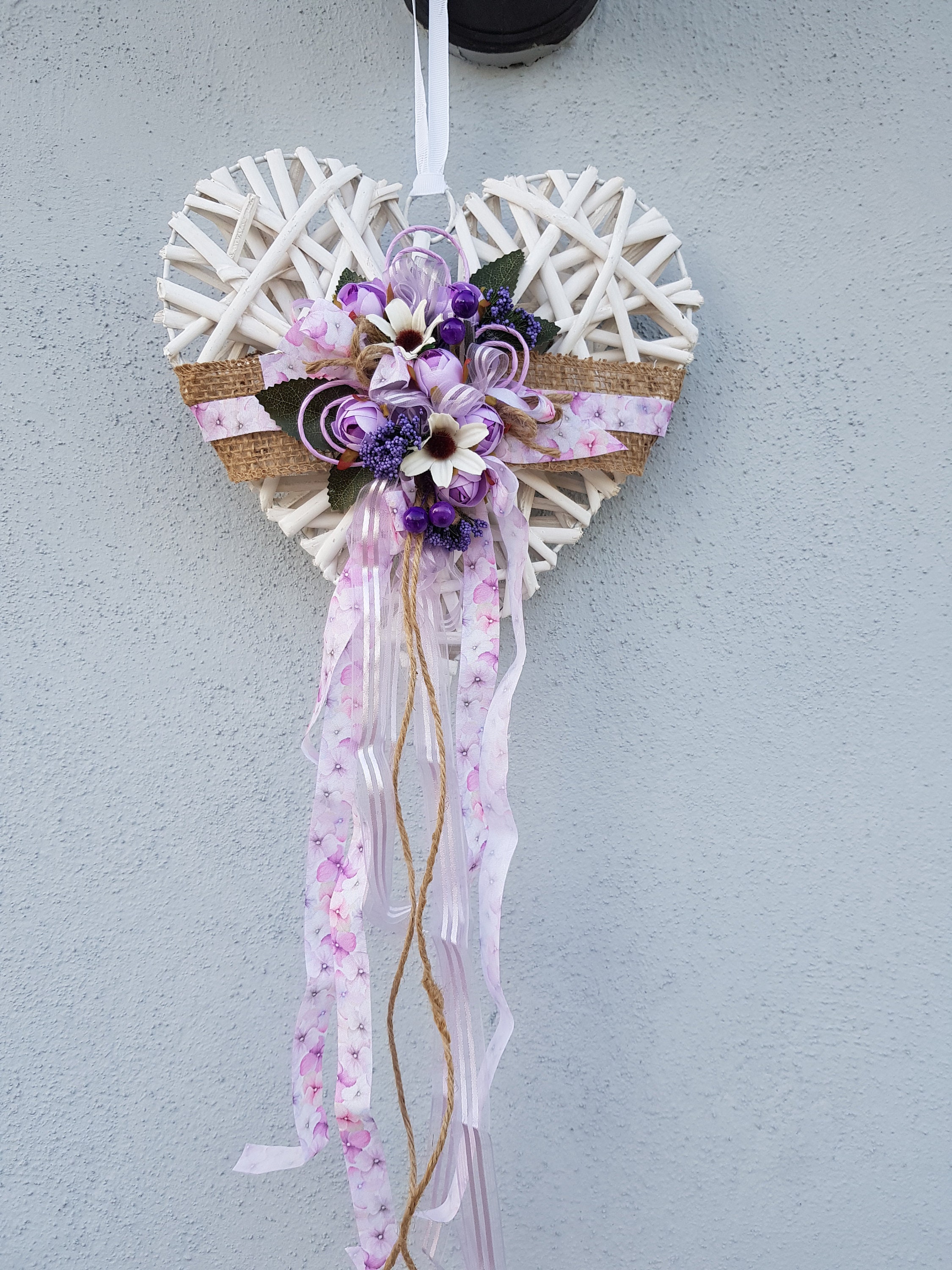 Coeur en Osier Cadeau Fête Des Mères