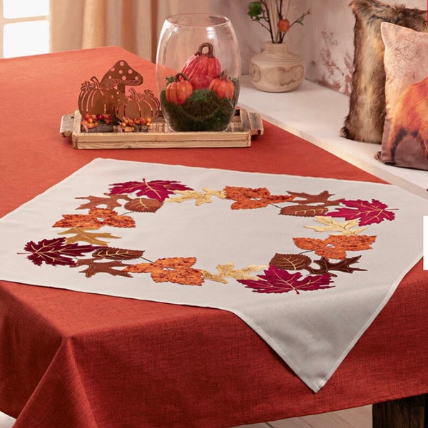 Nappe feuilles d'automne