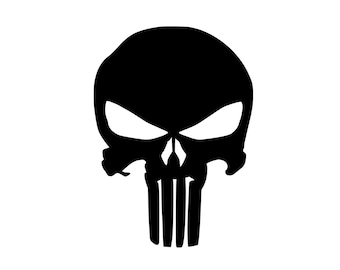Punisher - Vinyl Decal - Custom Sizes and Several Colors Available