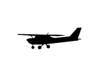 Cessna - Vinyl Decal - Custom Sizes and Several Colors Available