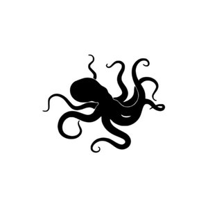 Kraken - Vinyl Decal - Custom Sizes and Several Colors Available