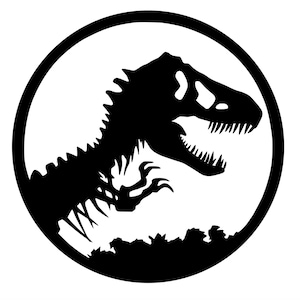 Jurassic Park - Vinyl Decal - Custom Sizes and Several Colors Available