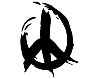 Peace Sign World Peace Sticker Decal Graphic Vinyl Label 