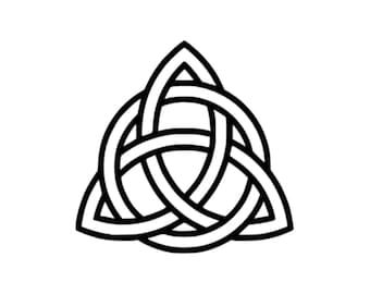 Celtic Knot - Vinyl Decal - Custom Sizes and Several Colors Available