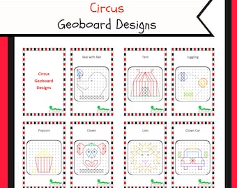 Circus Geoboard Ontwerpen