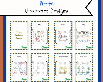 Pirate Geoboard Designs