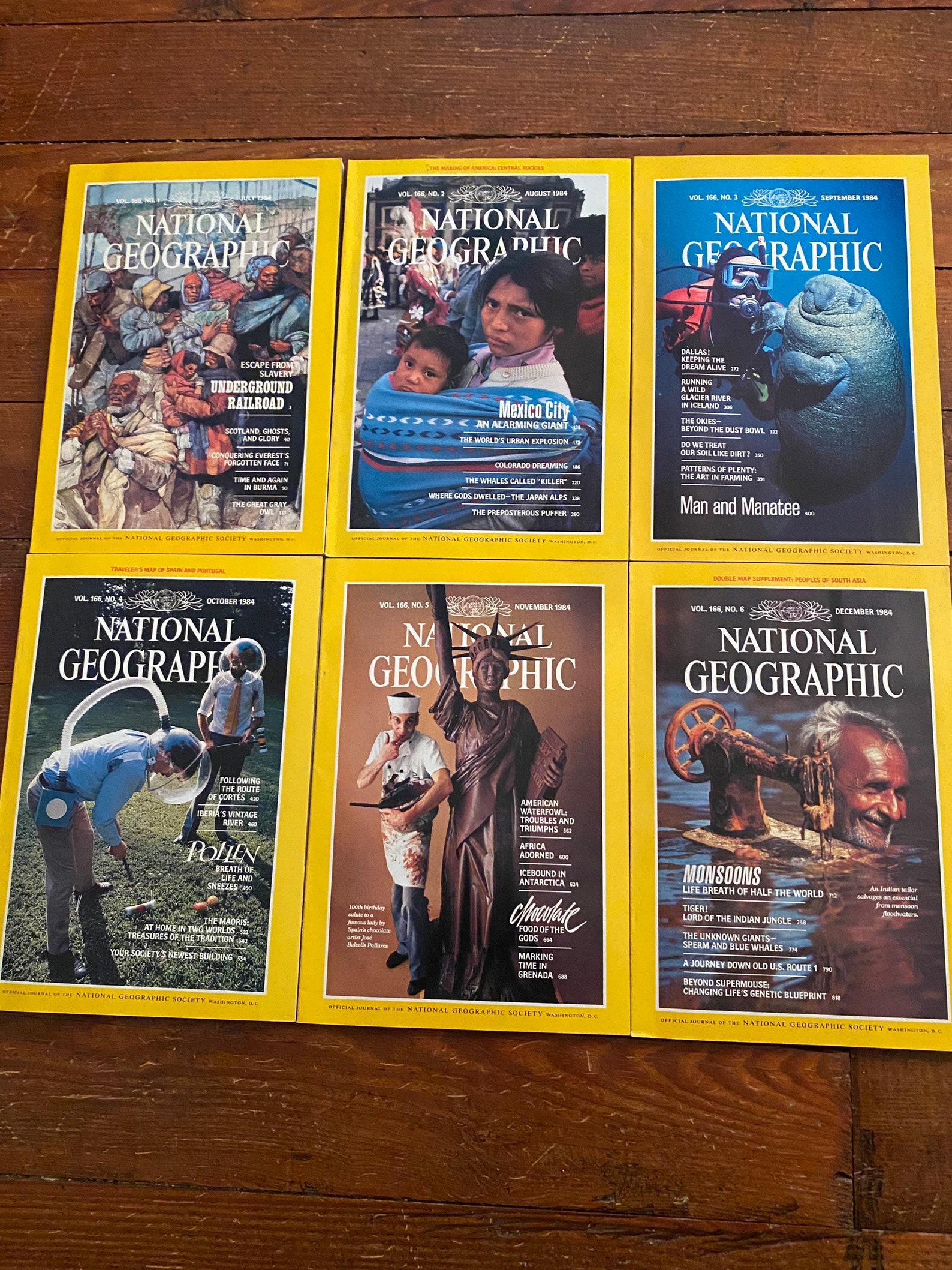 Vintage National Geographic Magazine July to December 1984 - Etsy UK