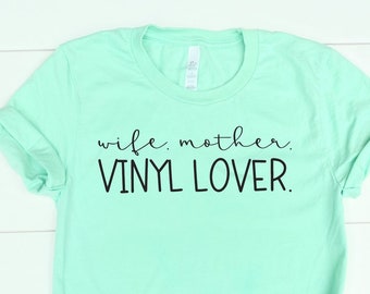 Wife Mother Vinyl Lover SVG | Crafting SVG | Crafty SVG | Crafter Svg | Funny Craft Shirt Svg | Funny Craft Quote Svg | Craft Queen Svg