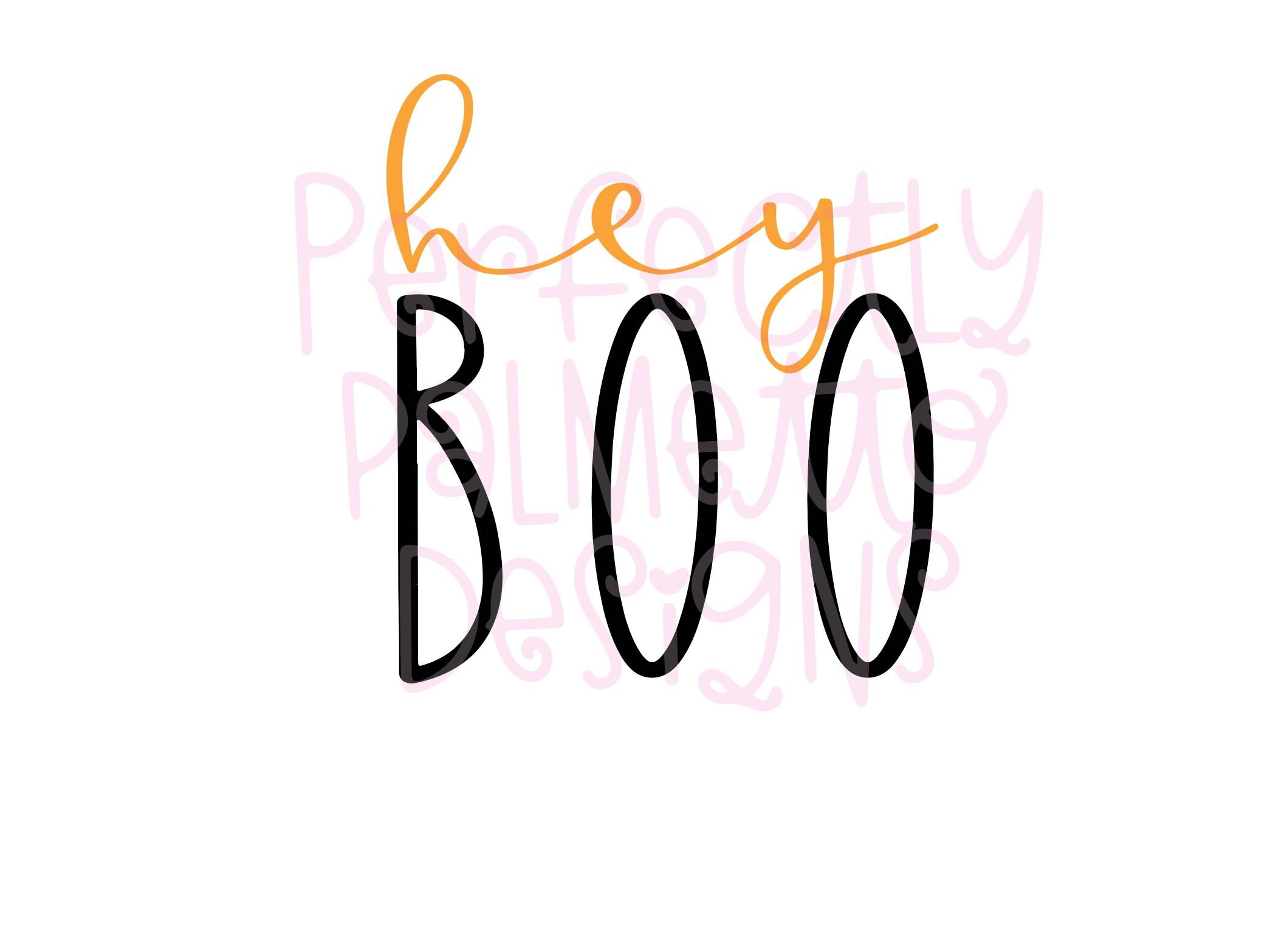 Hey Boo SVG Cut File Halloween SVG Farmhouse Halloween - Etsy