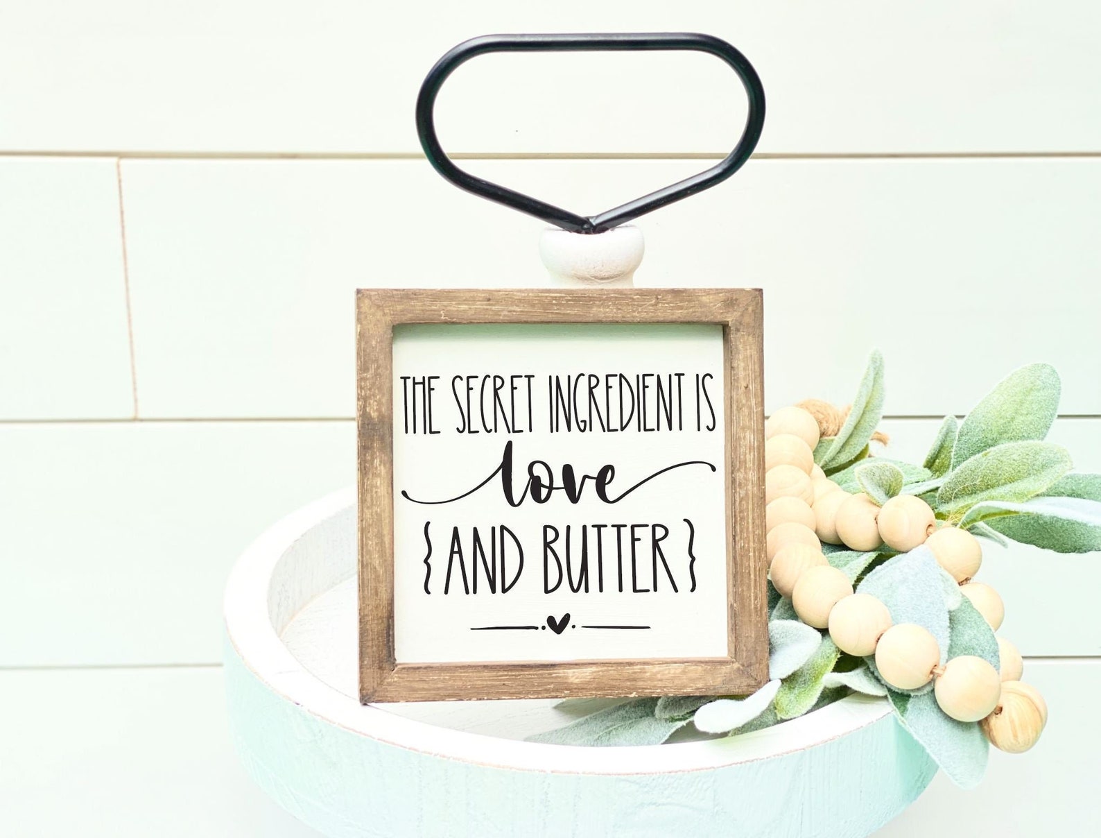 The Secret Ingredient is Love and Butter SVG Cut File Etsy