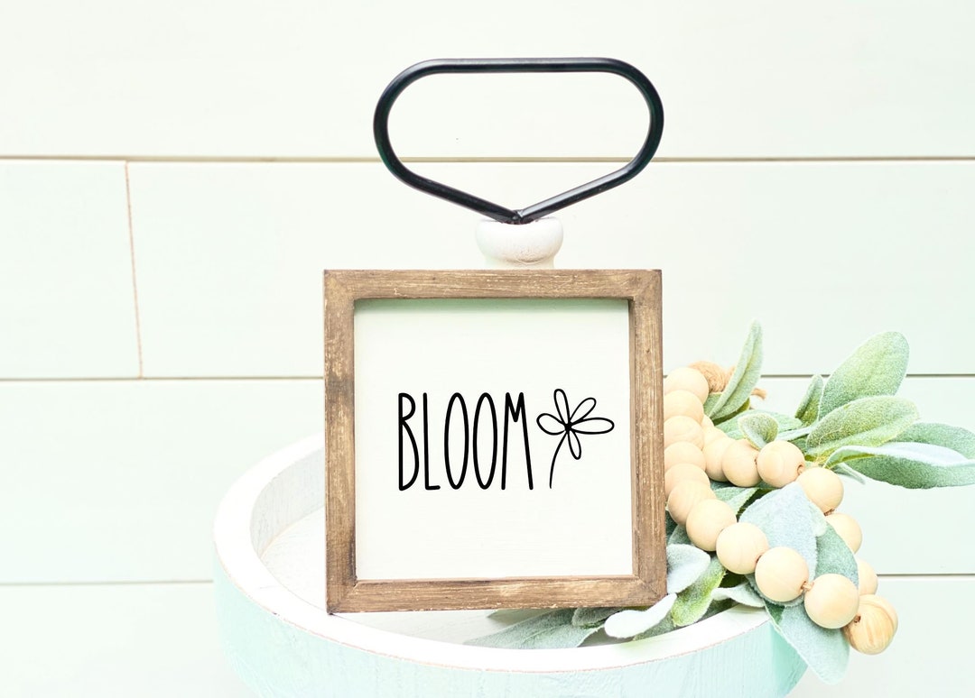 Plant Grow Love Bloom SVG Cut File Rae Dunn Inspired SVG Planter Decals