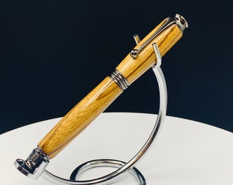 Handmade Pen - Zebrawood (Rollerball)