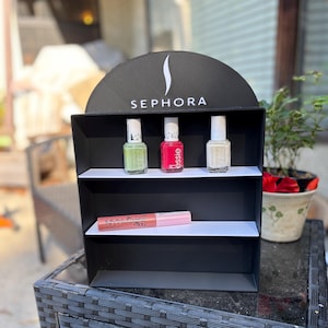 Sephora Display Make-upplank wanddecoratie meisjeskamer woondecoratie geschenken, vrouwen tienermeisje 3D-geprint op maat