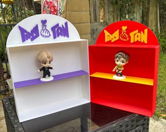 Tiny Tan McDonalds BTS Display Throwback Encore Shelf Figurine kawaii collectible room decor girls room teen