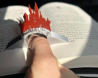 Castle Stone Bridge Book Page Holder: Fantasy Reader Accessory