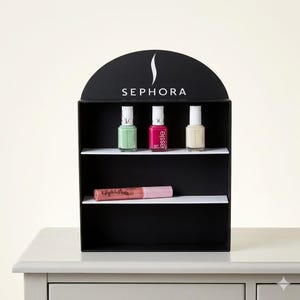 Sephora Display Makeup shelf wall decor girls room home decor gifts, women teen girl 3D printed custom