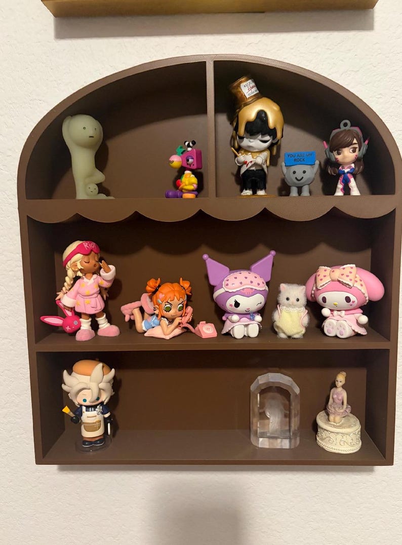 Arched Display Shelf, Scalloped Spring Shelf, Arched, Miniverse, Home ...